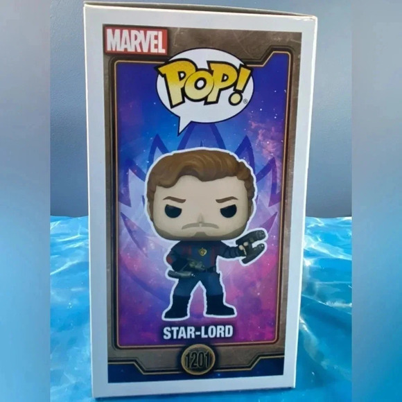 Guardians of the Galaxy Vol. 3 - Star-Lord Funko Pop! # 1201 - BNIB - Picture 2 of 6